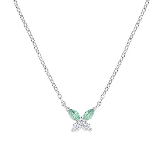 Collier Amen Femme Petali in Argent Zircone CLBUTBBVA - CLBUTBBVA